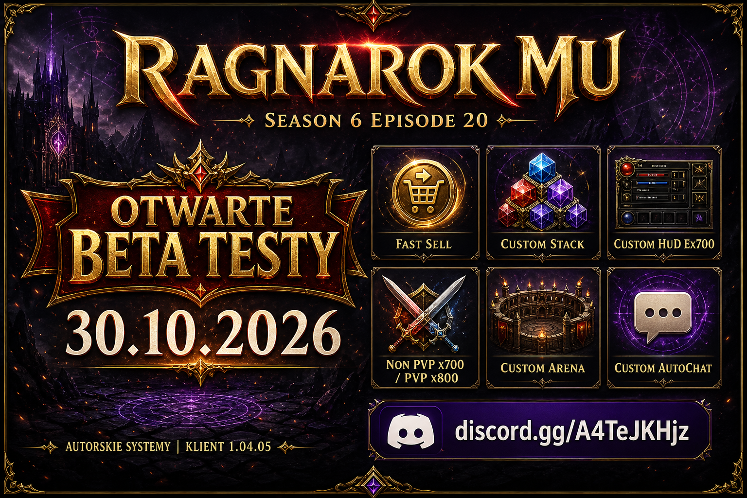 Otwarta beta Ragnarok MU